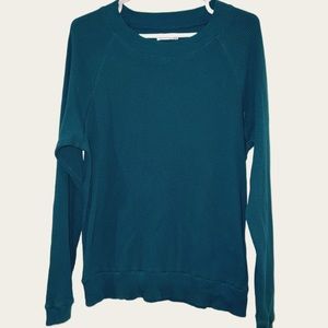 TNA waffle knit (turquoise) size small GUC